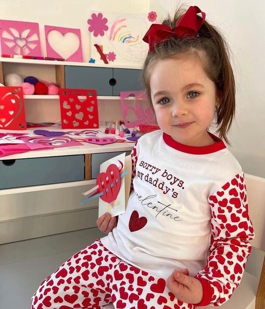 Heart Valentines Pyjamas