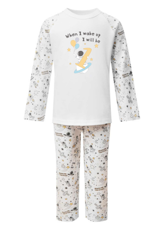 Space Birthday Pyjamas