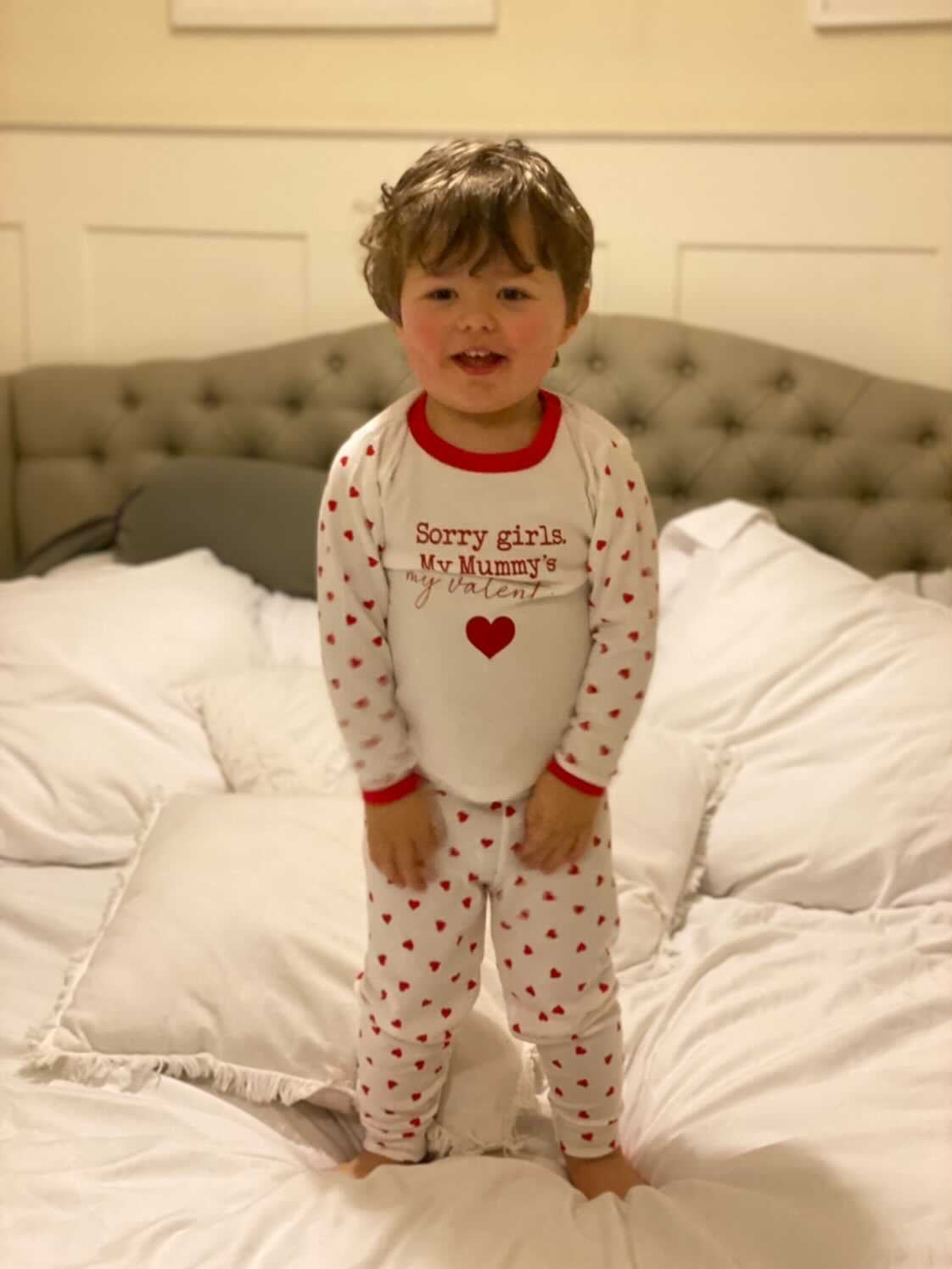 Small Heart Valentines Pyjamas