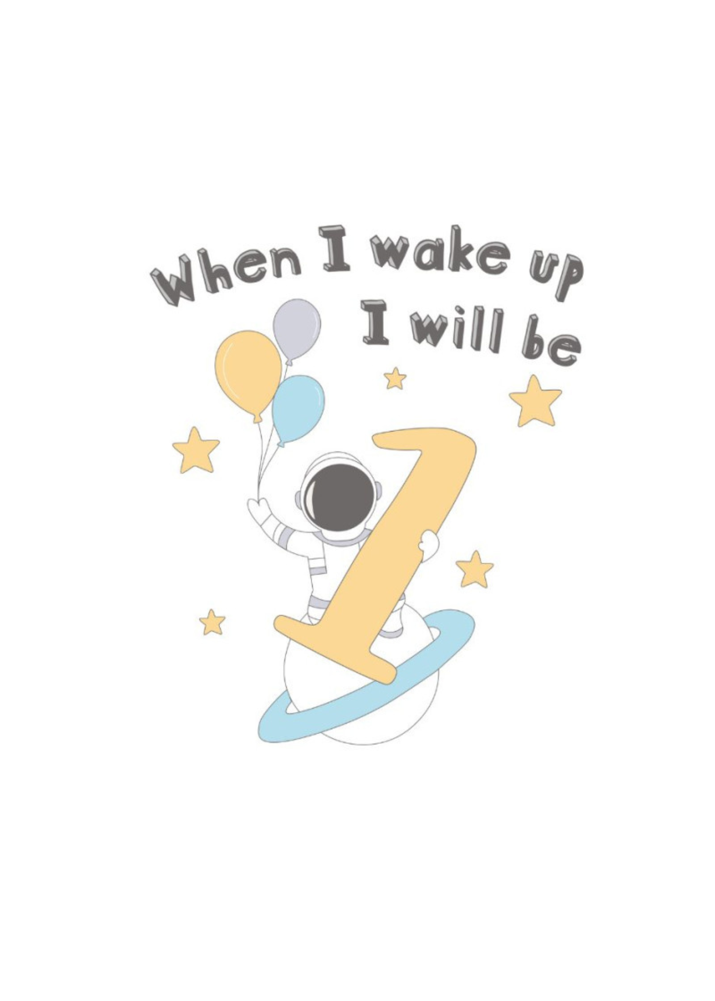 Space Birthday Pyjamas