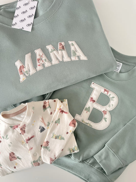 Adults Appliqué MAMA Sweater