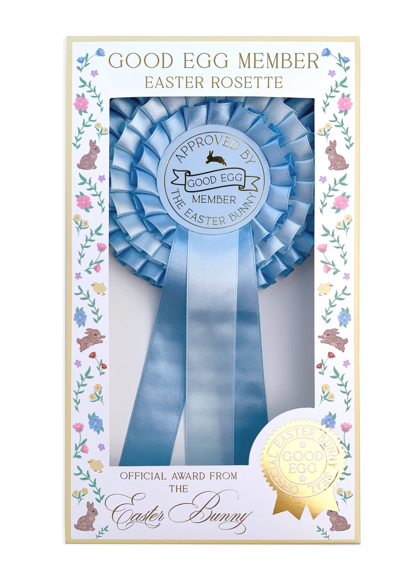 Good Egg Member Easter Rosette - Blue
