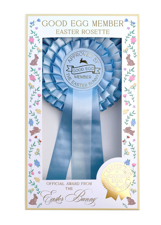 Good Egg Member Easter Rosette - Blue