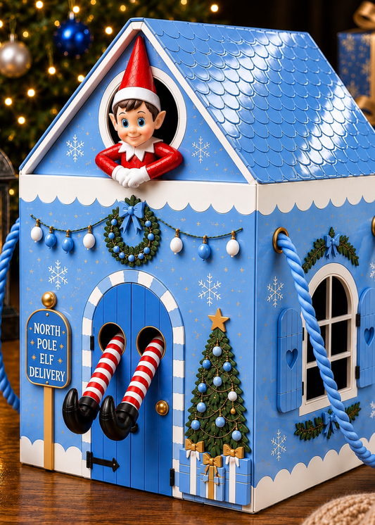 NEW Blue Elf House