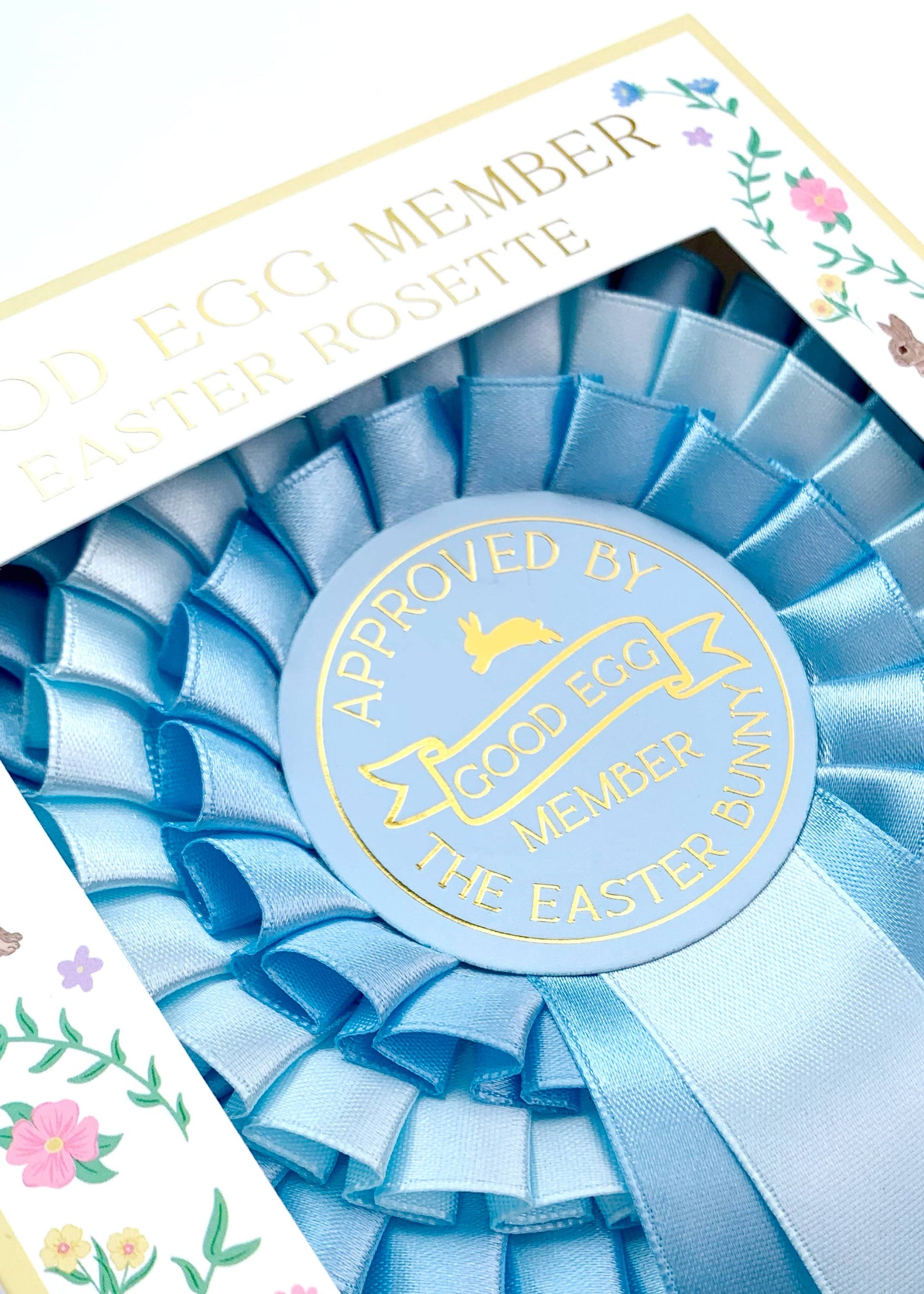 Good Egg Member Easter Rosette - Blue