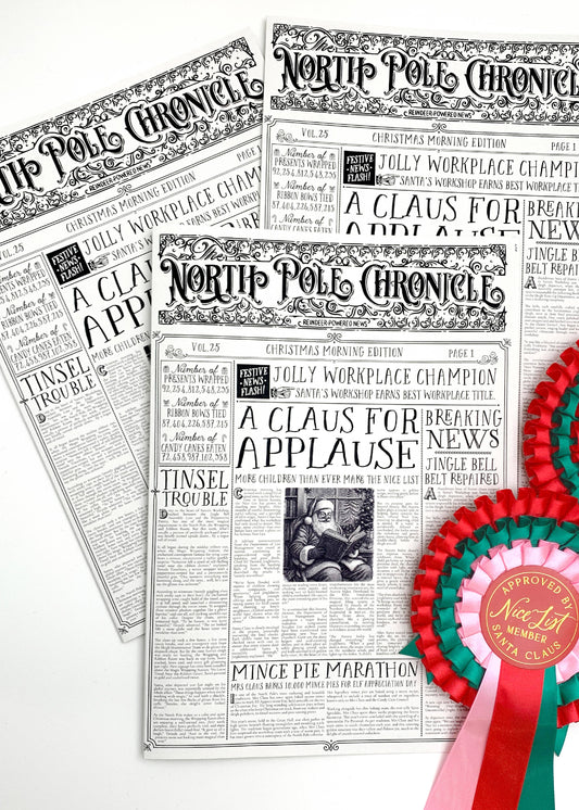 Christmas Newspaper Activity Booklet