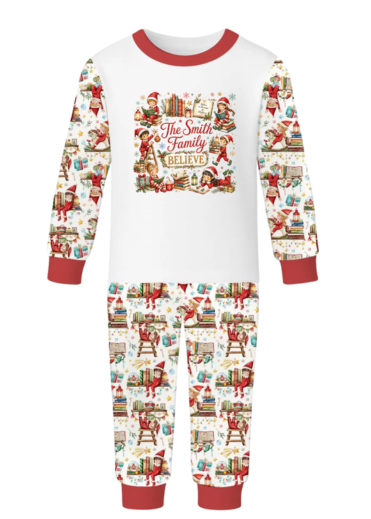 NEW Adults Naughty Elf Pjs