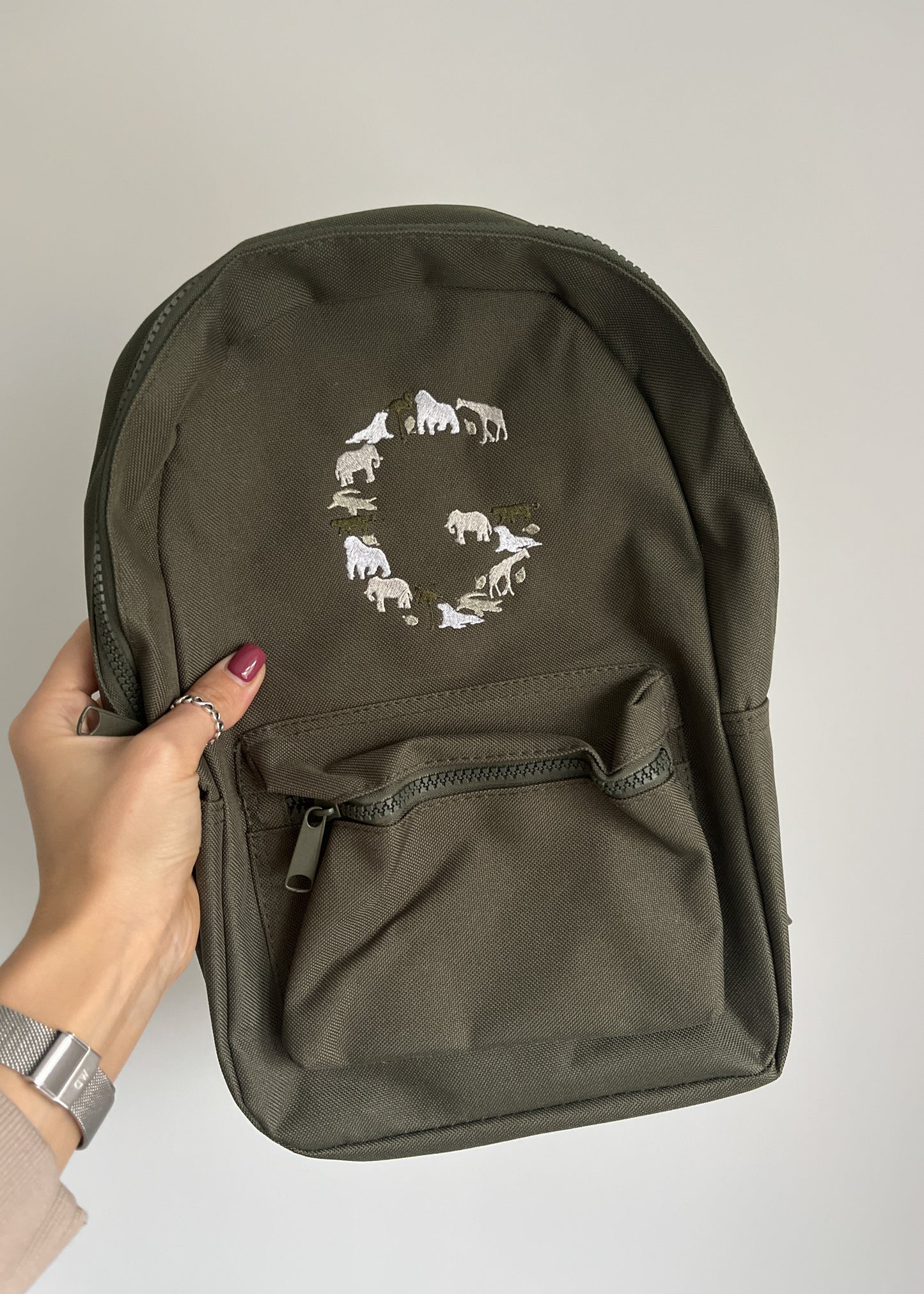 Safari Initial Mini Backpack