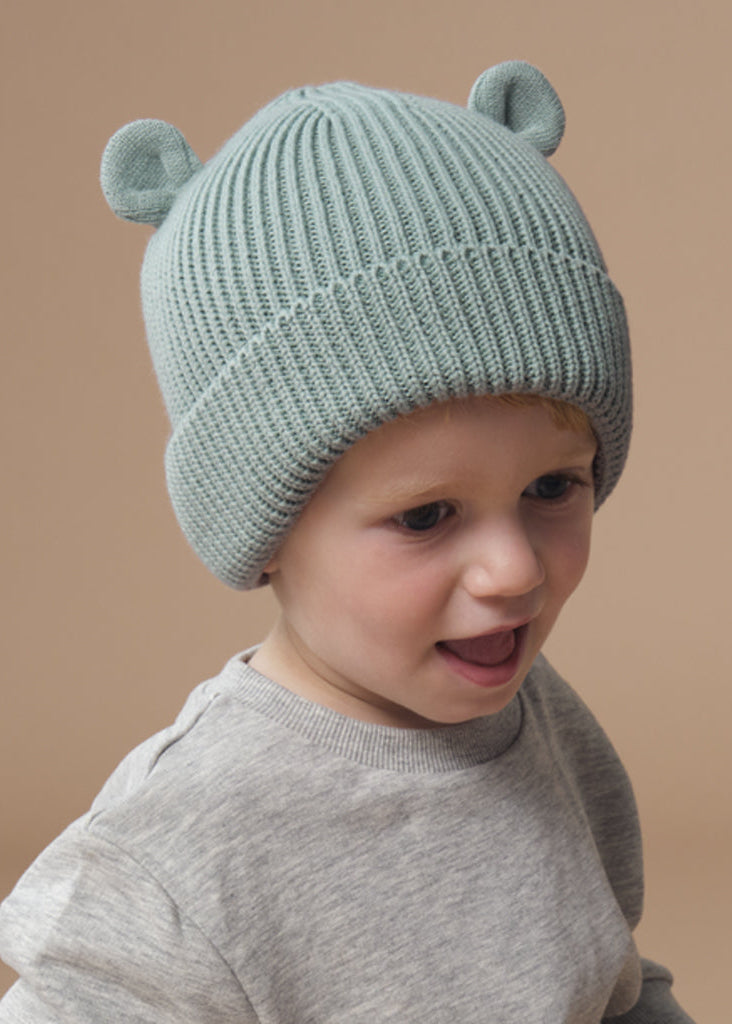 Organic Baby Bear Beanie