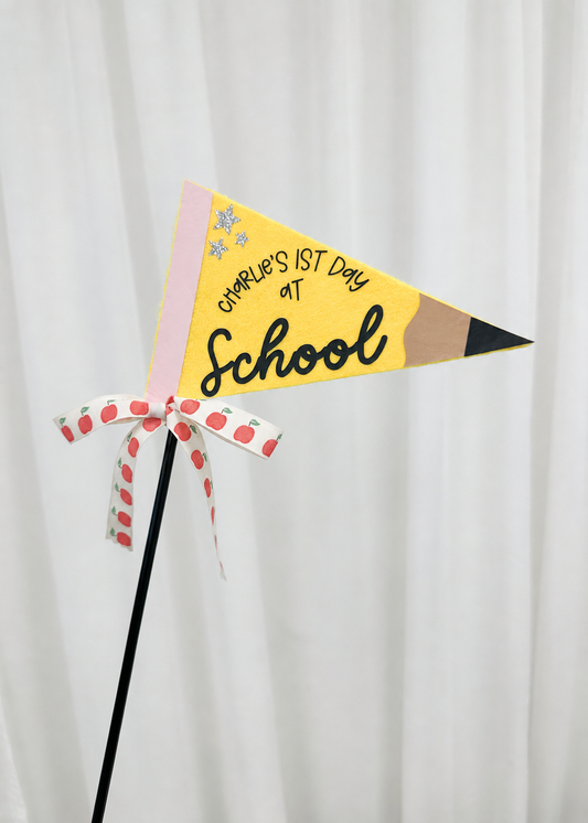 Pencil Pennant Flag