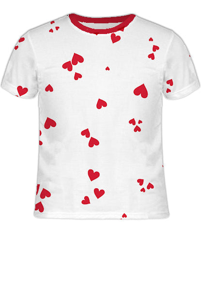 Cluster Heart Valentines Tee