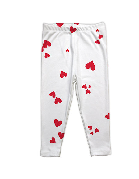 Cluster Heart Valentines Leggings