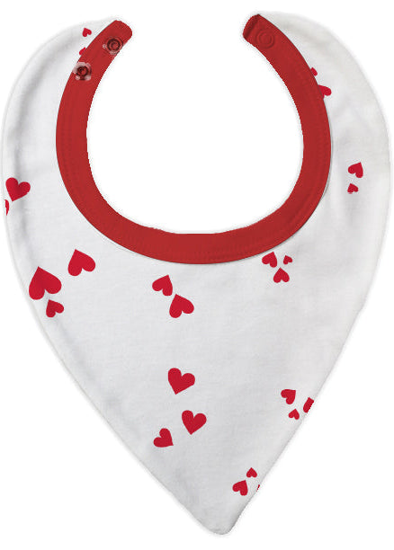 Cluster Heart Dribble Bib