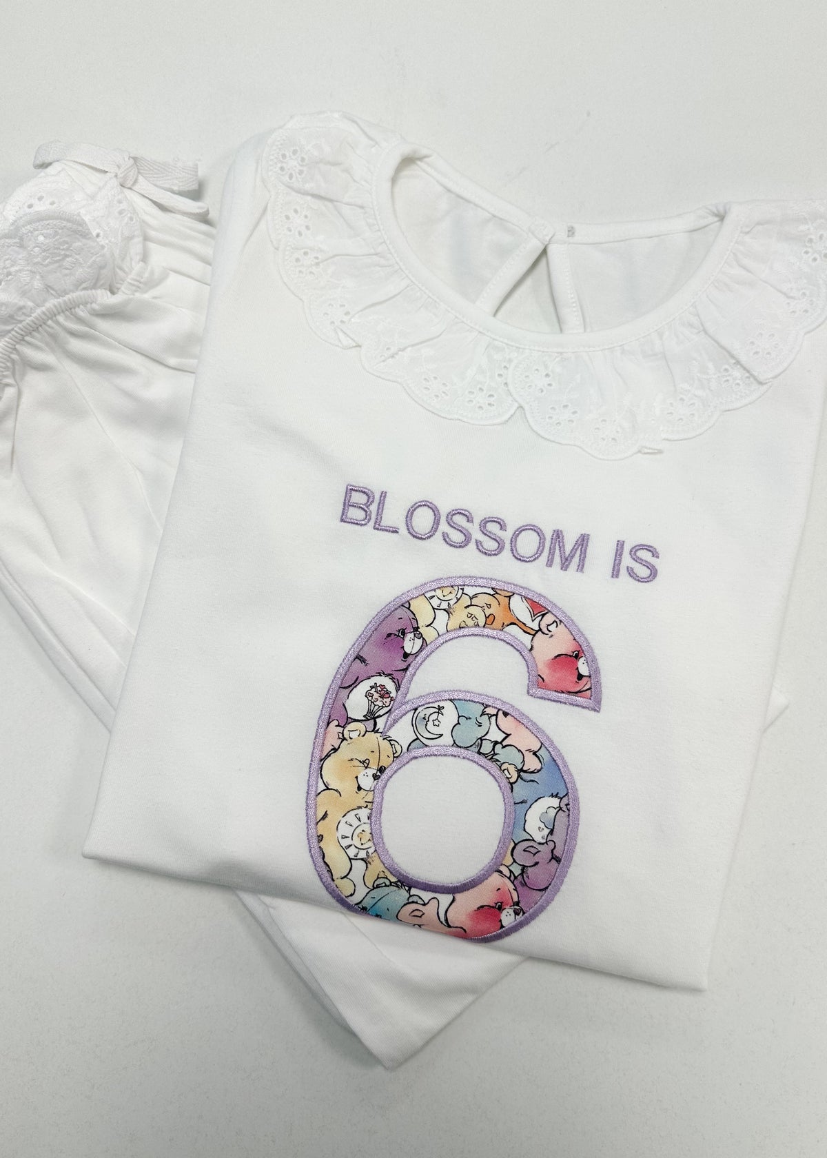 Frill Applique Birthday Pyjamas