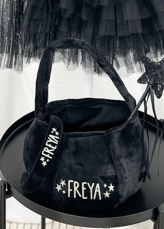 Velvet Pumpkin Bag