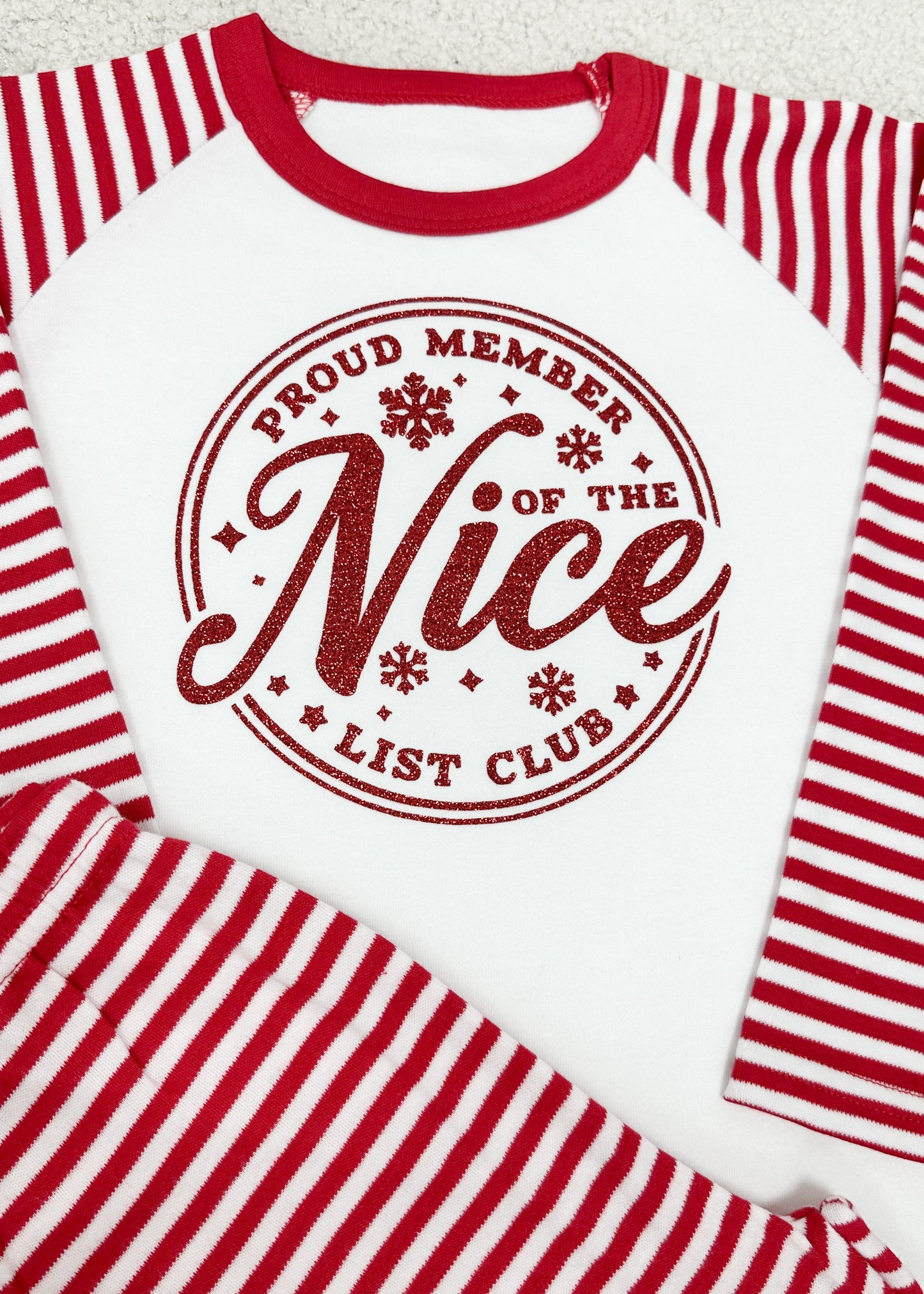 Nice List Striped Pyjamas