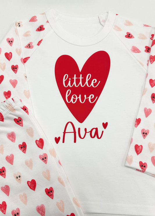 Little Love Valentines Pyjamas