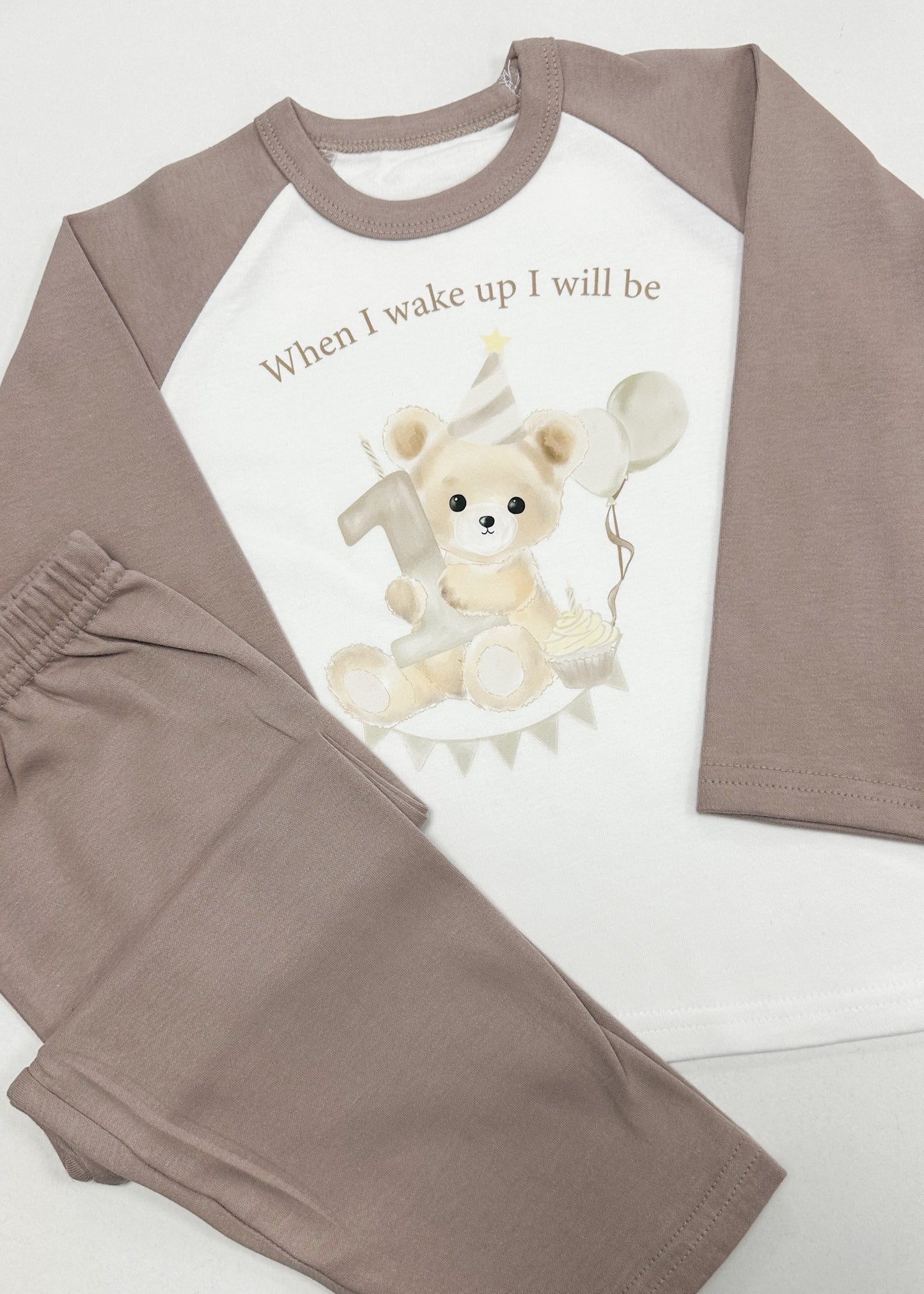 Mink Bear Birthday Pyjamas