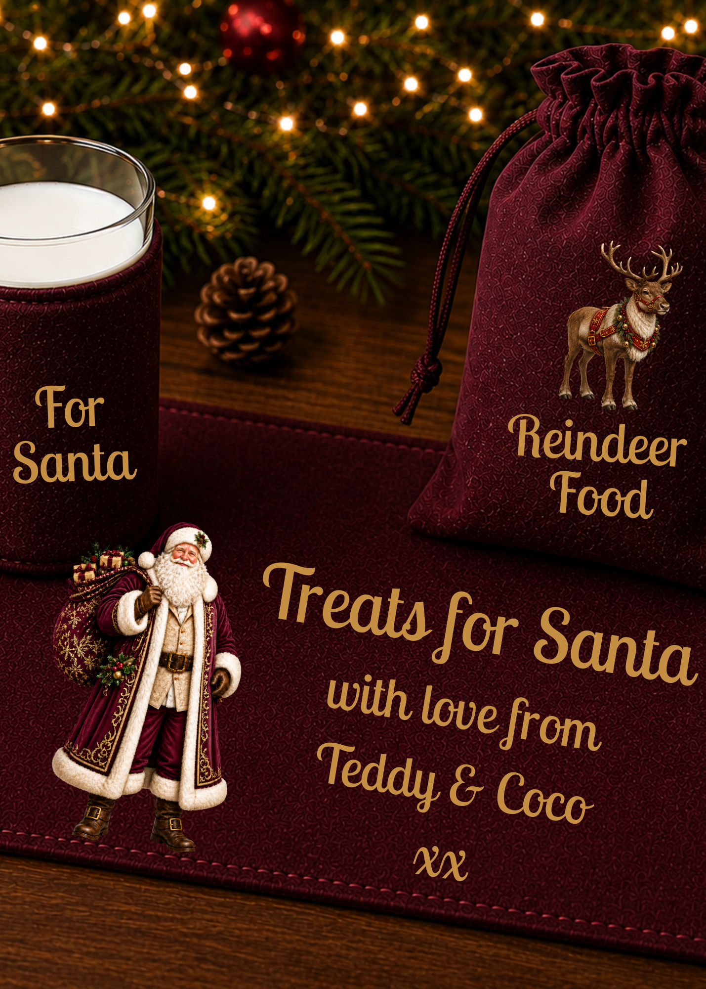 NEW Santa's Christmas Eve Set