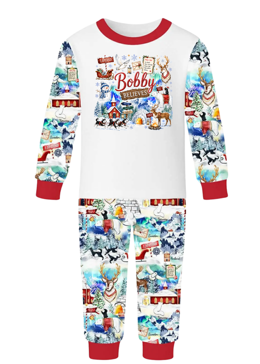 NEW Kids Lapland Pjs