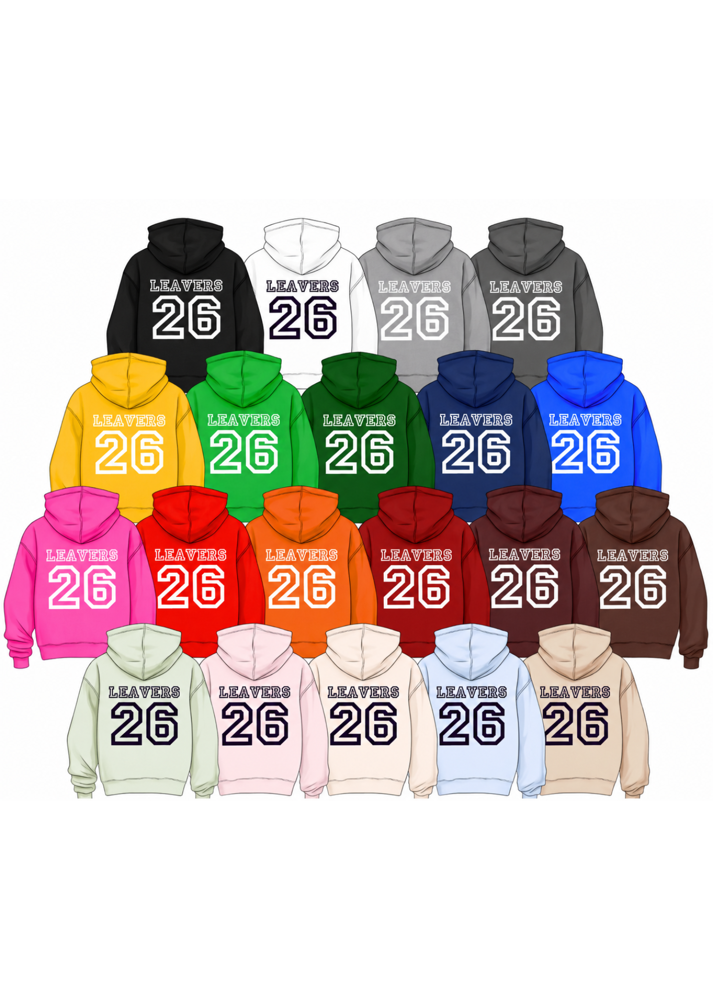Leavers Hoodie Keyring
