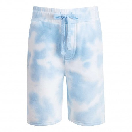 Blue Tie Dye Shorts