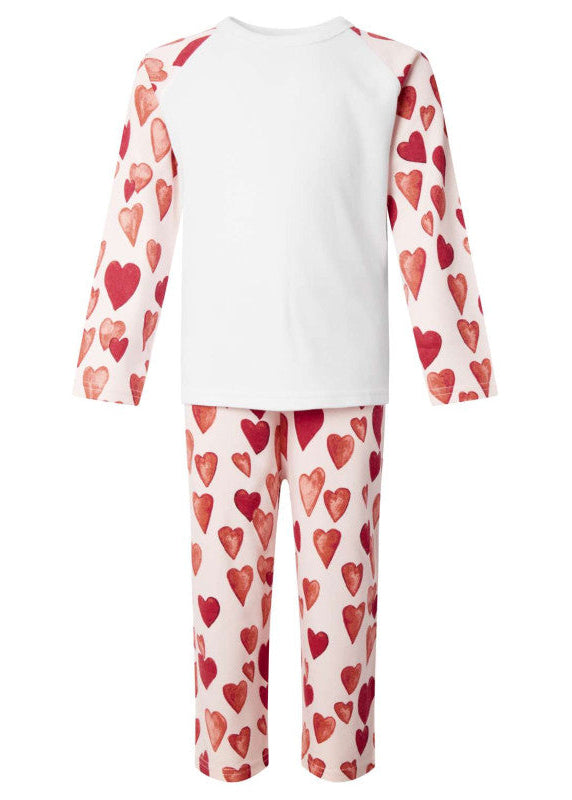 Love Hearts Valentines Pyjamas