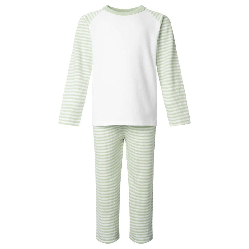 NEW Green Stripe Mother's Day Pyjamas