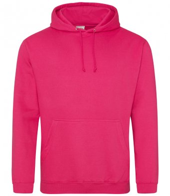 Hot Pink Signature Adults Hoodie