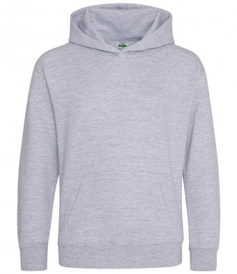 Heather Grey Signature Kids Hoodie