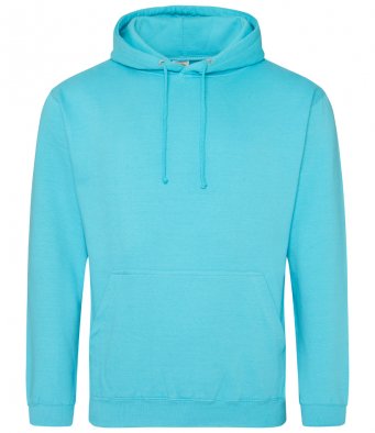 Turquoise Surf Signature Adults Hoodie