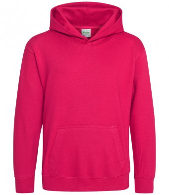 Hot Pink Signature Kids Hoodie