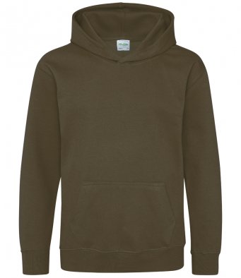 Olive Green Signature Kids Hoodie