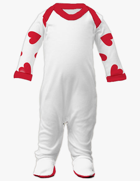 Heart Valentines Romper