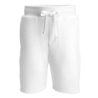White Cotton Tie Waist Shorts