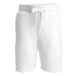 White Cotton Tie Waist Shorts