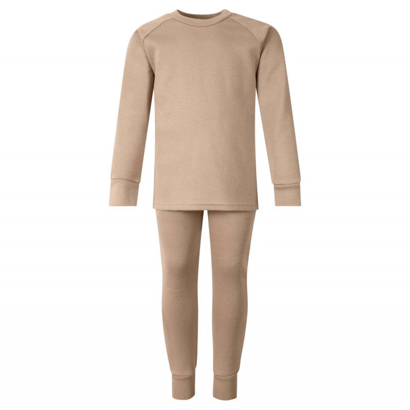 Taupe Tie Waist Loungewear