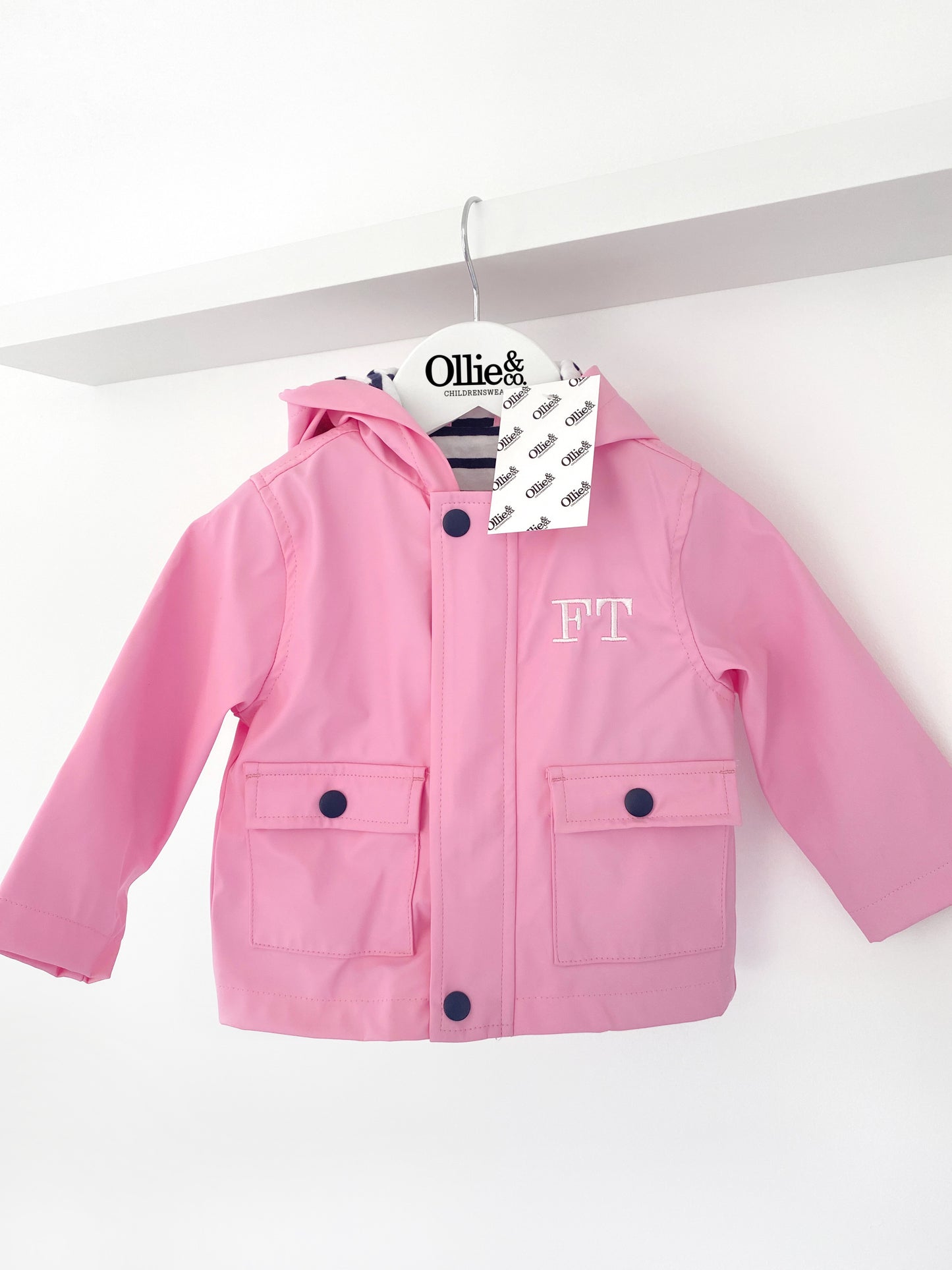 Pink Rain Jacket