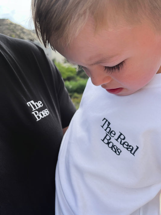 The Boss & The Real Boss Tee Set