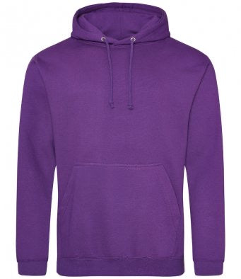 Dark Purple Signature Adults Hoodie