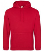 Fire Red Signature Adults Hoodie