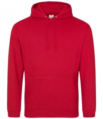 Fire Red Signature Adults Hoodie