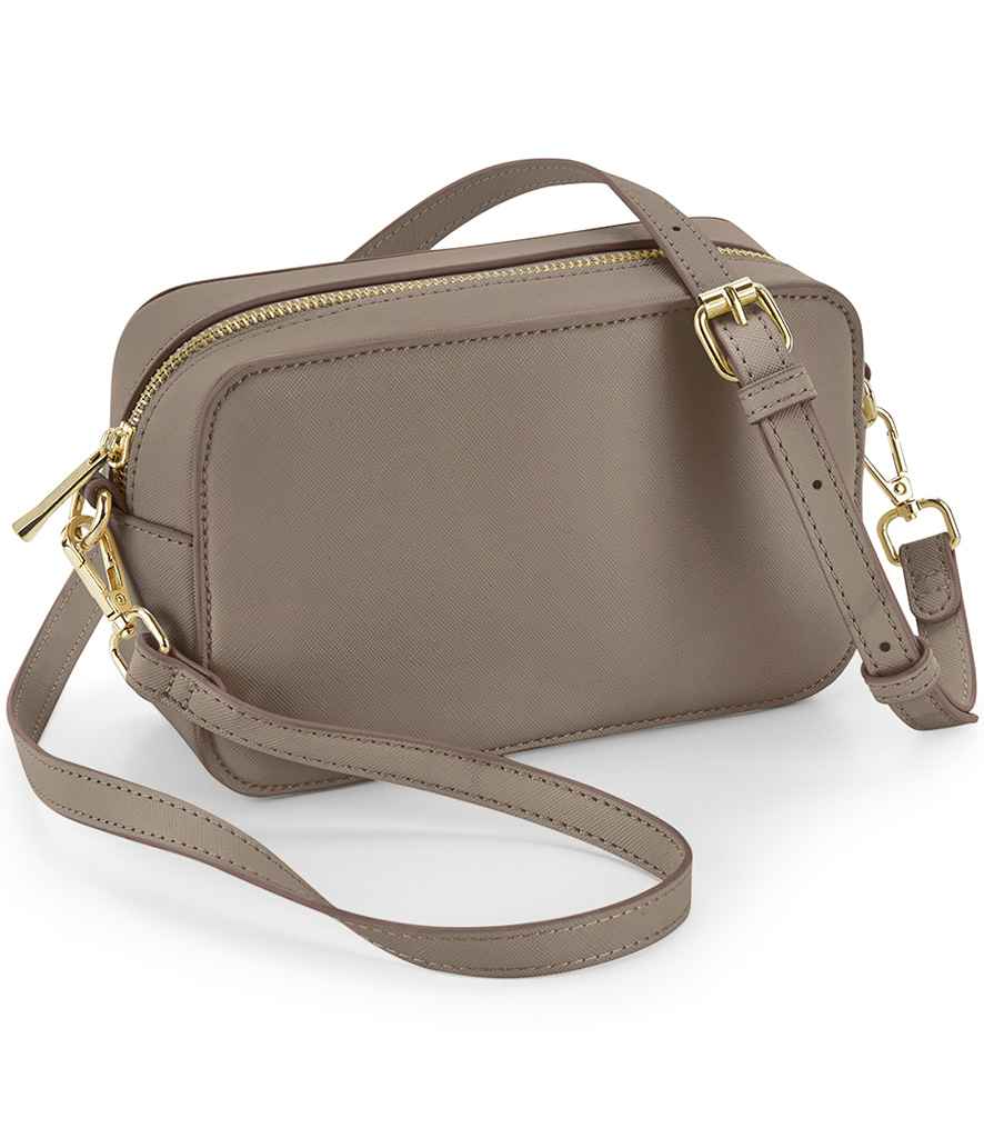 Taupe Small Cross-body Bag