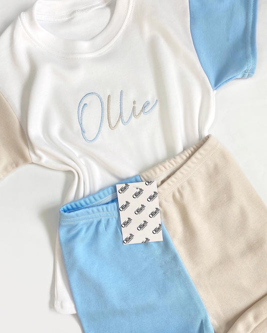 Blue & Stone Short Loungewear (Ready to go)