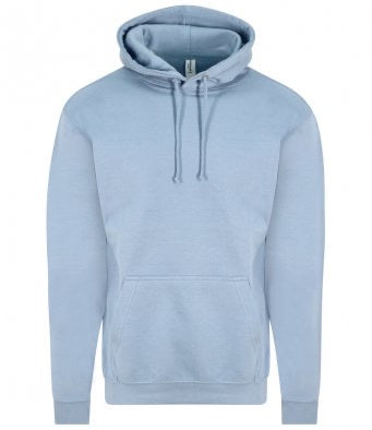 Dusty Blue Signature Adults Hoodie
