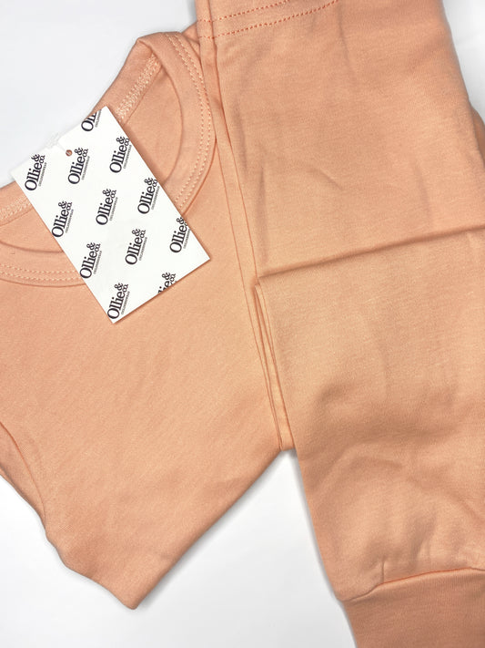 Peach Handmade Loungewear (Ready to go)