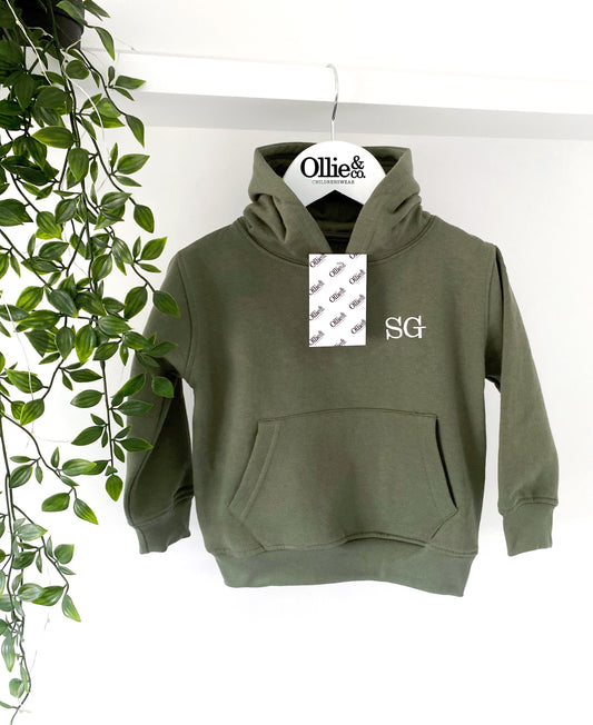 Khaki Fleece Hoodie