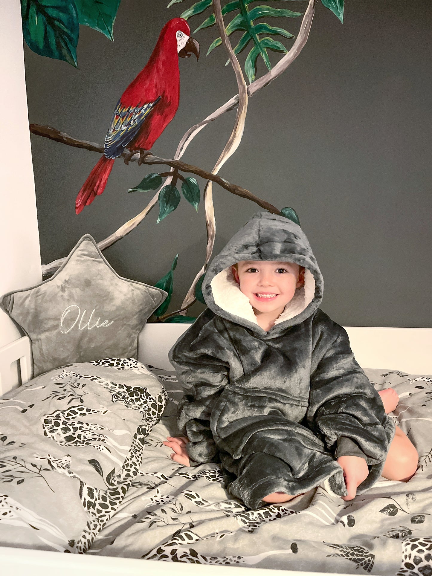 Kids Oversized Hooded Blanket