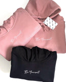 Dusty Pink Signature Adults Hoodie