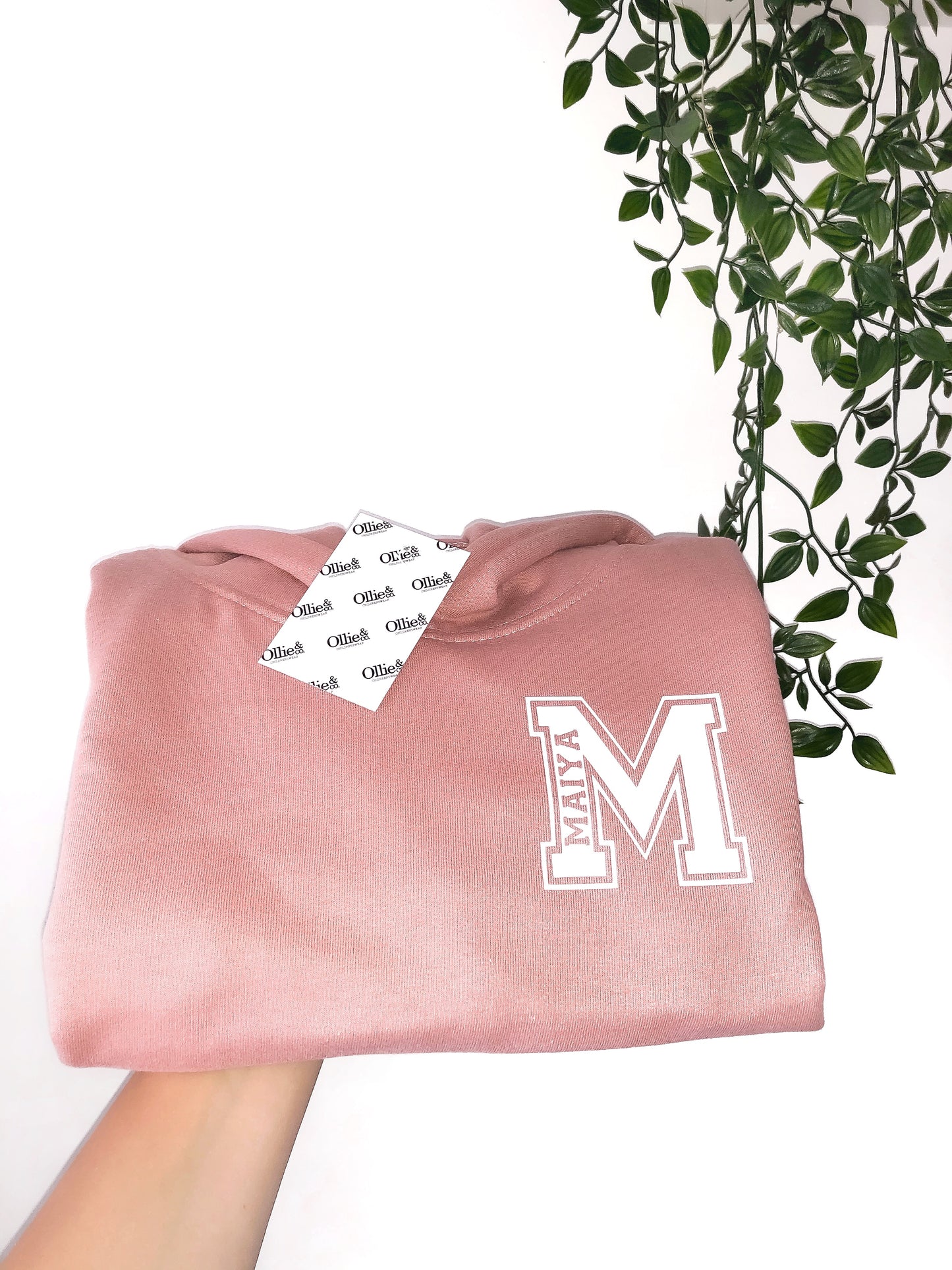 Dusty Pink Signature Kids Hoodie